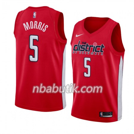 NBA Mænd Trøje Washington Wizards Markieff Morris 5 2018-19 Nike Rød Swingman NBA Mænd Trøje Washington Wizards Markieff Morris 5 2018-19 Nike Rød Swingman